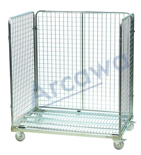 1200x 800 Wiremesh Roll container MR120813-3S50